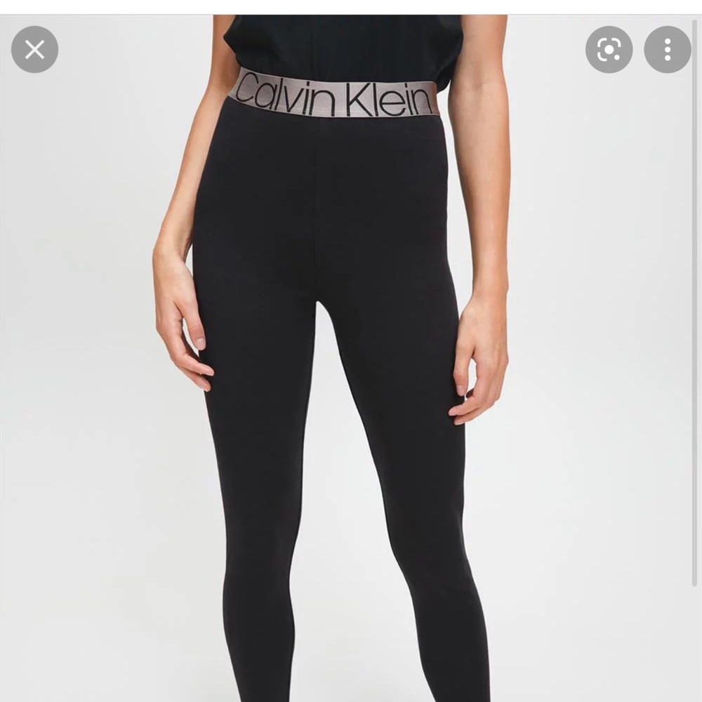 New CALVIN KLEIN UNDERWEAR Icon Lounge Legging Black